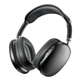 P9 Wireless Bluetooth Headphones – Premium Over-Ear Stereo Headset with Comfortable Ear Cushions - Black